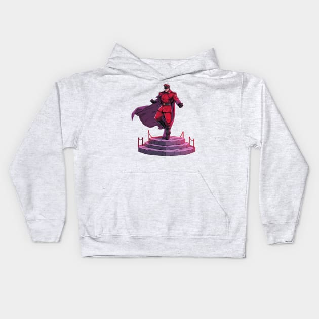 m bison Kids Hoodie by piratesnow